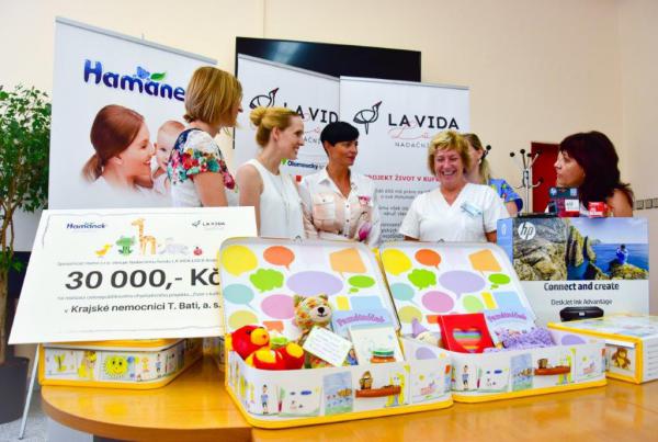 Nemocnice  se zapojily do charitativního projektu Život v kufříku a získaly dar 60 000 Kč