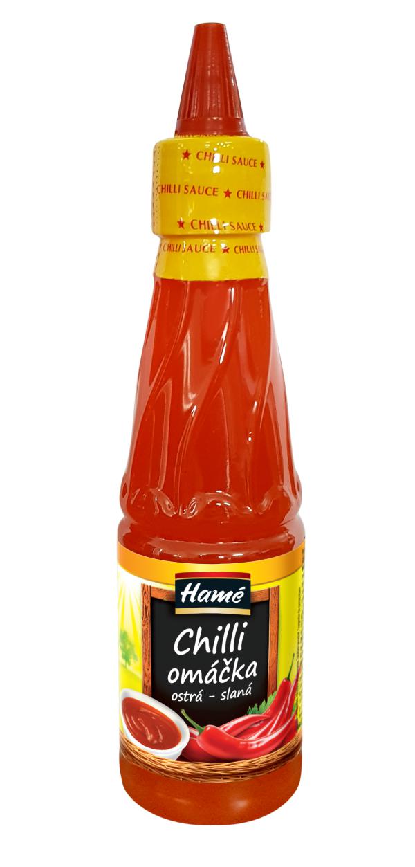 Výrobek Hamé chilli omáčka - ostrá, slaná  - nabídka pro spotřebitele