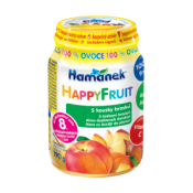 Hamánek Happy Fruit s kousky broskví