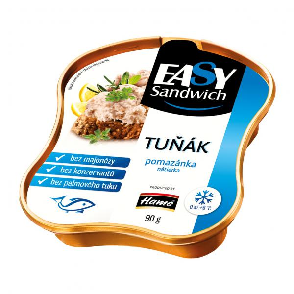 Nové pomazánky Easy Sandwich